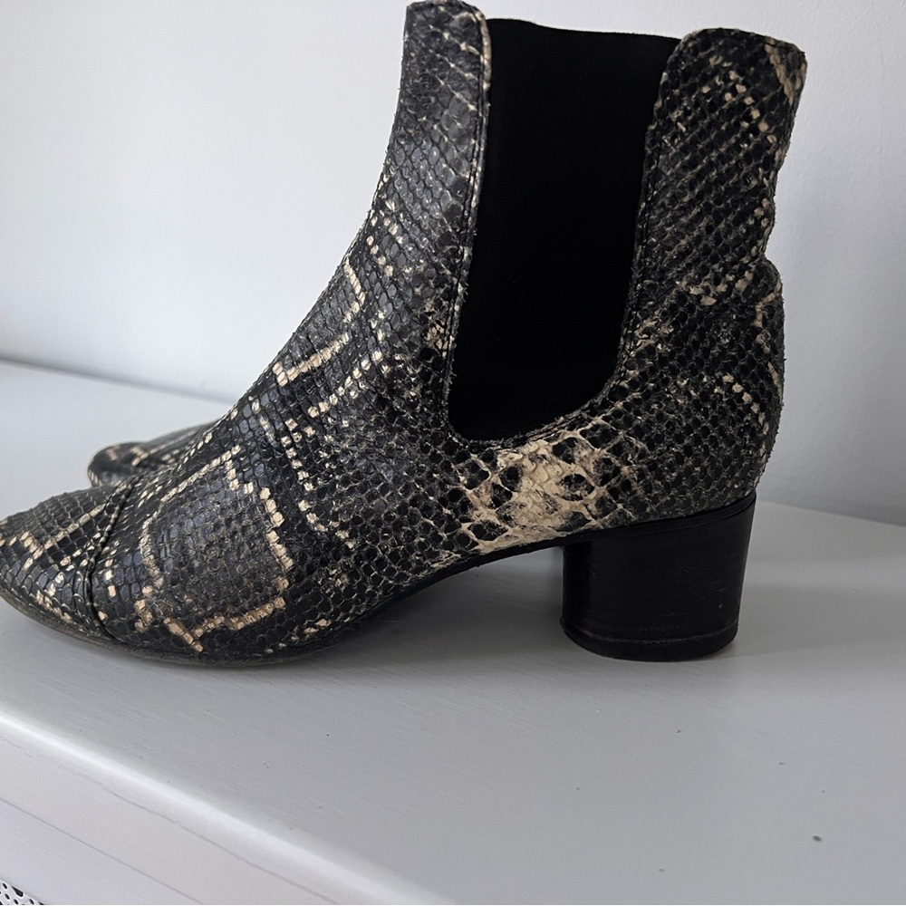Chic Isabela Marant Danae Python Bootie - image 2